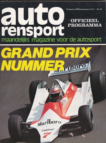 Programmheft niederlande - gp,