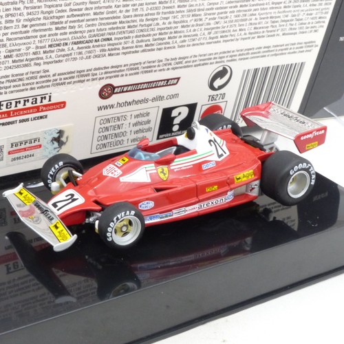 Hot wheels t6270 ferrari - 1:43,