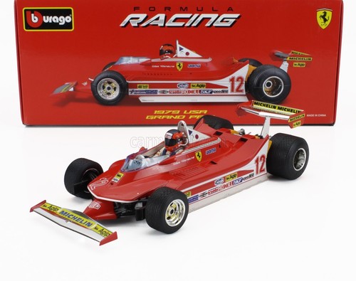 Burago ferrari f1 312t4 - burago, 1/18
