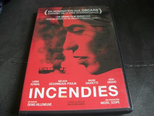 Incendies dvd denis villeneuve - dvd,