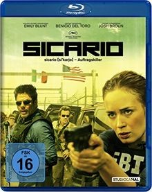 Sicario blu ray - sicario, [blu-ray]
