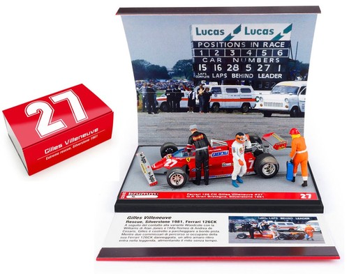 Brumm s2602 ferrari 126 - ck, #27