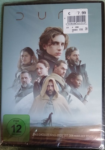 Denis villeneuve dvd dune - dvd, "dune"